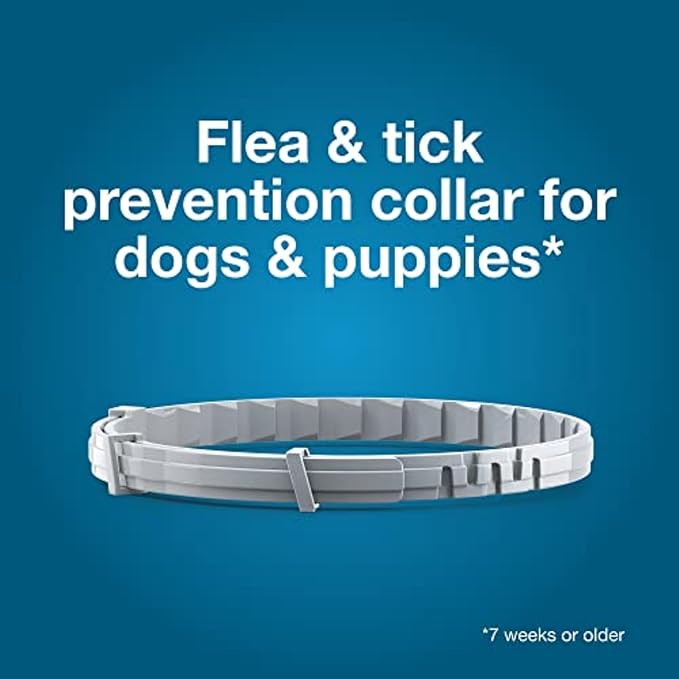 Seresto Large Dog Flea & Tick Collar – 8 Month Vet-Recommended Protection